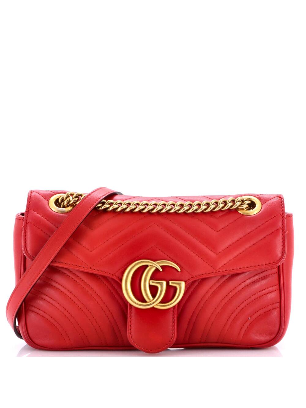 Gucci Gg Marmont Flap Bag Matelasse #368716G11B
